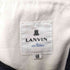 ランバンオンブルー LANVIN en Bleu 革パッチ コインポケット インディゴ テーパード デニム パンツ メンズ 48