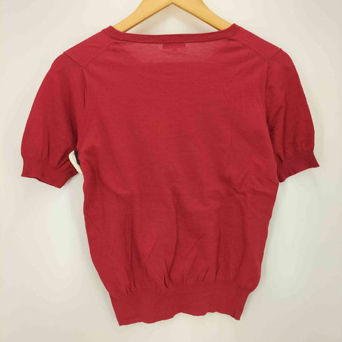 マッキントッシュフィロソフィー MACKINTOSH PHILOSOPHY 半袖クルーネックニット レディース JPN:38