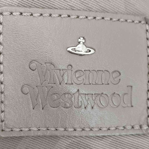 ヴィヴィアンウエストウッド Vivienne Westwood 日本製 “LINE ORB EMBOS” オーブ柄 トートバッグ メンズ