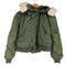 ユーエスエアーフォース U.S. AIR FORCE 82年製 ALPHA社製 N-2B フライトジャケット SCOVILLジップ メンズ import:M