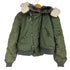 ユーエスエアーフォース U.S. AIR FORCE 82年製 ALPHA社製 N-2B フライトジャケット SCOVILLジップ メンズ import:M