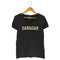 バブアー Barbour B.Intl Huddle Tee ロゴプリント Vネック Tシャツ レディース UK:10