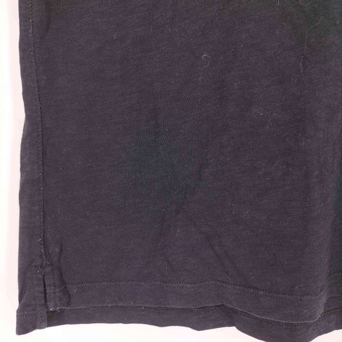 バブアー Barbour B.Intl Huddle Tee ロゴプリント Vネック Tシャツ レディース UK:10