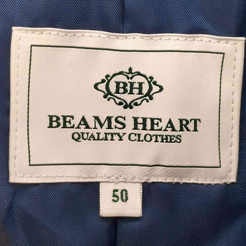 ビームスハート BEAMS HEART ポリエステル スタンドポリエステルチェスターコート メンズ JPN:50