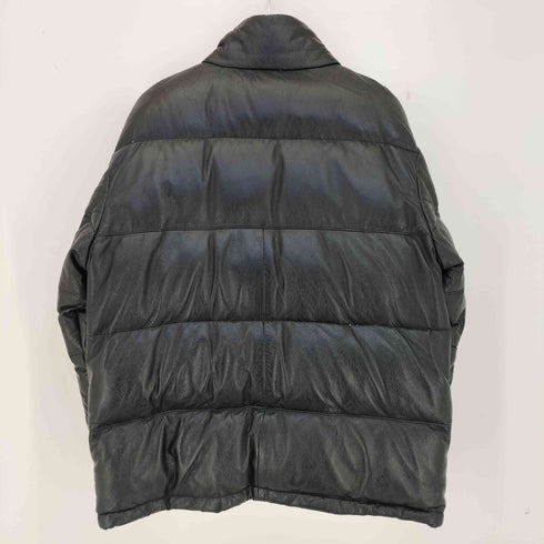 アヴィレックス AVIREX 羊革 ラムレザーダウンジャケット メンズ import:M