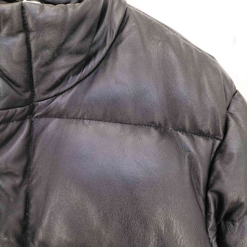 アヴィレックス AVIREX 羊革 ラムレザーダウンジャケット メンズ import:M