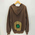 シャカウェアー SHAKA WEAR ガーメントダイ マリファナ プリント ダブルジップ パーカー メンズ import:XL
