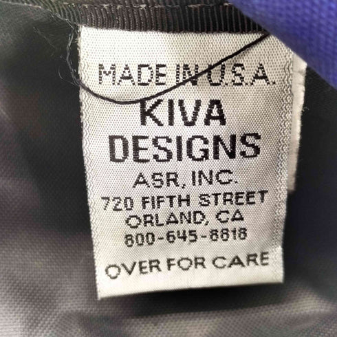 KIVA DESIGNS USA製ウエストバッグ メンズ ONE SIZE