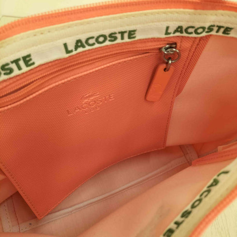 ラコステ LACOSTE ロゴ刺繍トートバッグ レディース