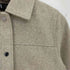 ザラ ZARA SOFT SHORT JACKET クロップド ワークジャケット レディース import:XS
