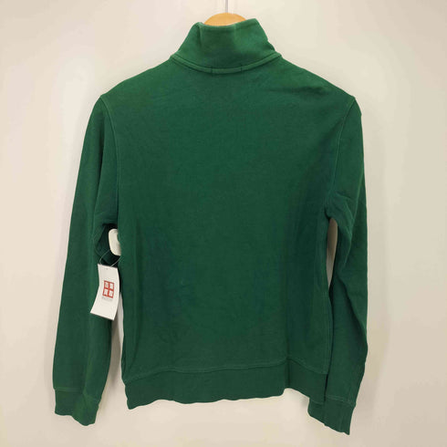 ポロラルフローレン POLO RALPH LAUREN 裏地カラーチェック ハーフジップカットソー レディース L/G