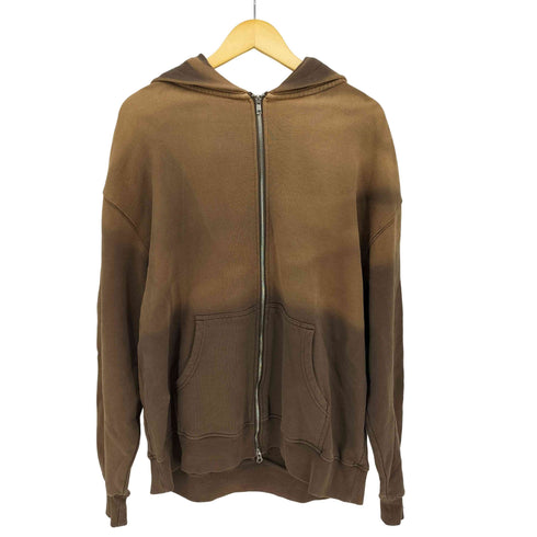 シャカウェアー SHAKA WEAR ガーメントダイ マリファナ プリント ダブルジップ パーカー メンズ import:XL