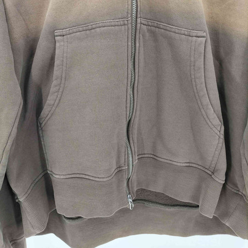 シャカウェアー SHAKA WEAR ガーメントダイ マリファナ プリント ダブルジップ パーカー メンズ import:XL