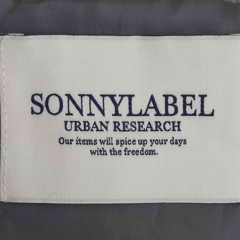 アーバンリサーチサニーレーベル URBAN RESEARCH Sonny Label 24AW メルトンジャージスタンドカラートレンチコート レディース FREE