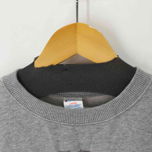 チャンピオン Champion フロントプリント クルーネックスウェット メンズ JPN:L