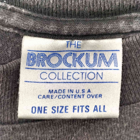 THE BROCKUM COLLECTION 90S ©1990 USA製 バンド S/S Tシャツ バンT シングルステッチ メンズ ONE SIZE