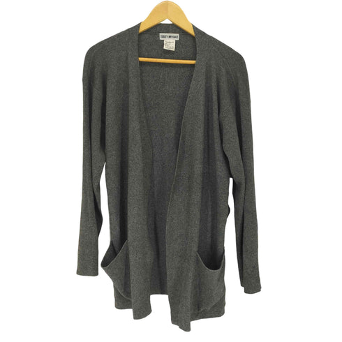 イッセイミヤケ ISSEY MIYAKE 80~90S イッセイミヤケインターナショナルタグ I.M.I.I. ボタンレスカーディガン レディース