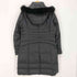 unvie-rose フォックスファー付き フーデッドダウンコート レディース 9AR