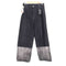 ヨーク YOKE LASER PROCESSED DENIM WIDE-LEG BUGGY PANTS メンズ JPN:4