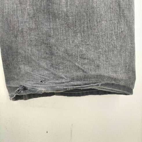 ヨーク YOKE LASER PROCESSED DENIM WIDE-LEG BUGGY PANTS メンズ JPN:4