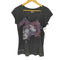 ディーゼル DIESEL 00S スカルモチーフUネックTシャツ レディース S
