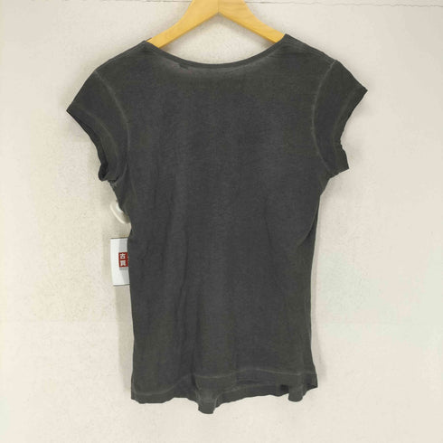 ディーゼル DIESEL 00S スカルモチーフUネックTシャツ レディース S