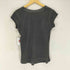 ディーゼル DIESEL 00S スカルモチーフUネックTシャツ レディース S