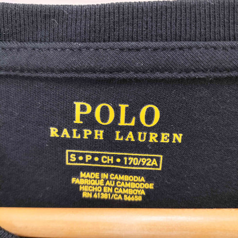 ポロラルフローレン POLO RALPH LAUREN ポニー刺繍 Vネック S/S Tシャツ メンズ import:S