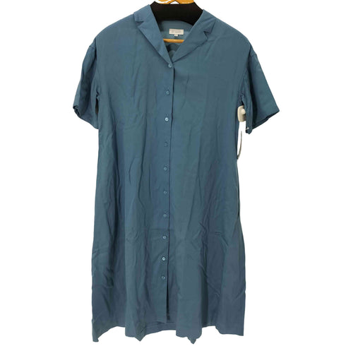 マッキントッシュフィロソフィー MACKINTOSH PHILOSOPHY オープンカラー S/S シャツワンピース レディース JPN:36