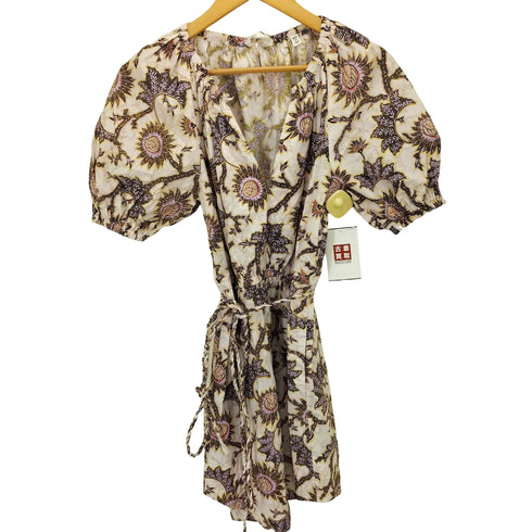A.L.C. Adelaide Floral Tie-Waist Mini Dress レディース 2