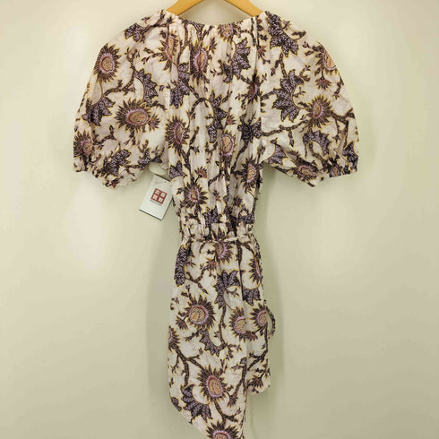 A.L.C. Adelaide Floral Tie-Waist Mini Dress レディース 2