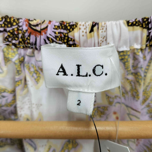 A.L.C. Adelaide Floral Tie-Waist Mini Dress レディース 2