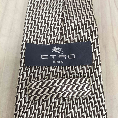 エトロ ETRO MADE IN ITALY 総柄ネクタイ メンズ