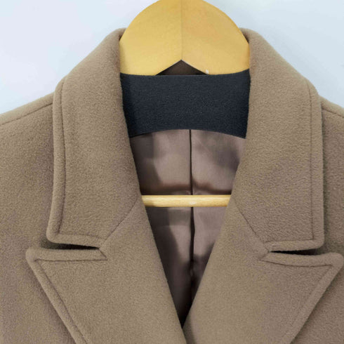 ブルックスブラザーズ BROOKS BROTHERS 80S カシミヤ混 ウールダブルチェスターロングコート レディース 9A3