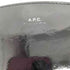 アーペーセー A.P.C. VEAU CALF パテントレザー ハーフムーン ショルダーバッグ レディース