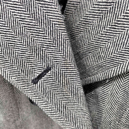 ラルフローレン RALPH LAUREN 90S ウールヘリンボーンダブルテーラードジャケット レディース 9