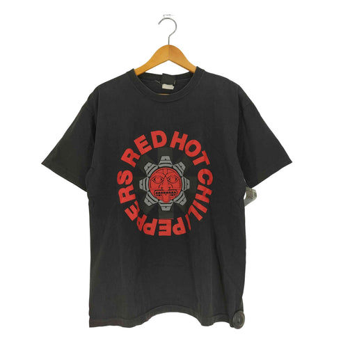 90s 1998© guitarボディ 袖裾シングルステッチ 両面プリント バンドTシャツ メンズ