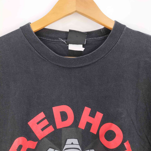 90s 1998© guitarボディ 袖裾シングルステッチ 両面プリント バンドTシャツ メンズ