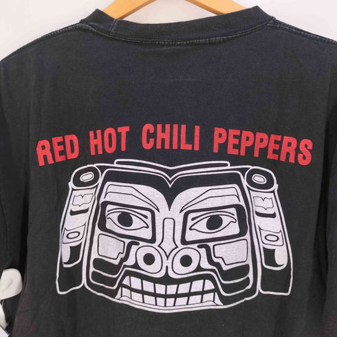 90s 1998© guitarボディ 袖裾シングルステッチ 両面プリント バンドTシャツ メンズ