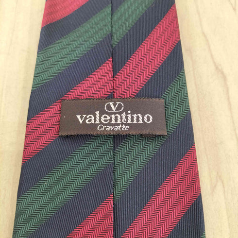 ヴァレンティノガラヴァーニ VALENTINO GARAVANI MADE IN ITALY レジメンタルストライプネクタイ メンズ