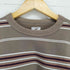 ノーロール NOROLL NOROLL SCORE BORDER SWEAT メンズ JPN:XL