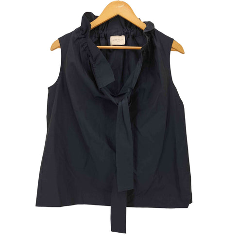 ユナイテッドアローズ UNITED ARROWS オーガンジーフリルノースリーブブラウス レディース 36