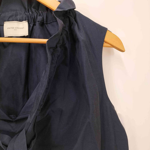 ユナイテッドアローズ UNITED ARROWS オーガンジーフリルノースリーブブラウス レディース 36