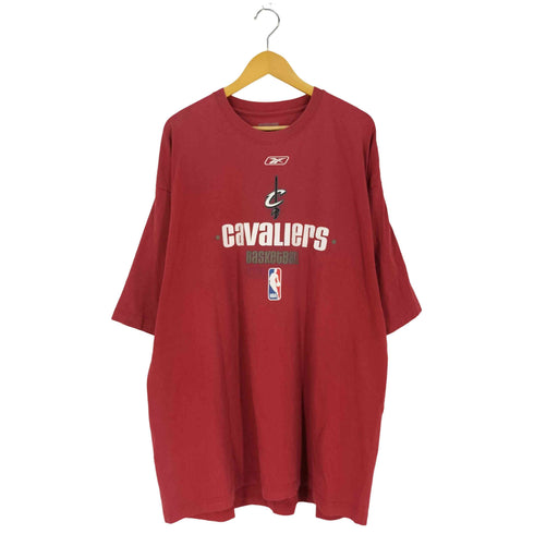 リーボック Reebok NBA バスケットボールチーム ロゴプリント クルーネックTシャツ メンズ 2XL