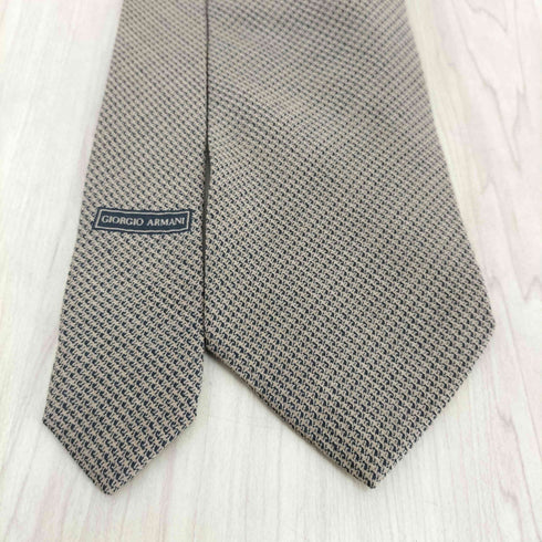 ジョルジオアルマーニ Giorgio Armani MADE IN ITALY シルクネクタイ メンズ