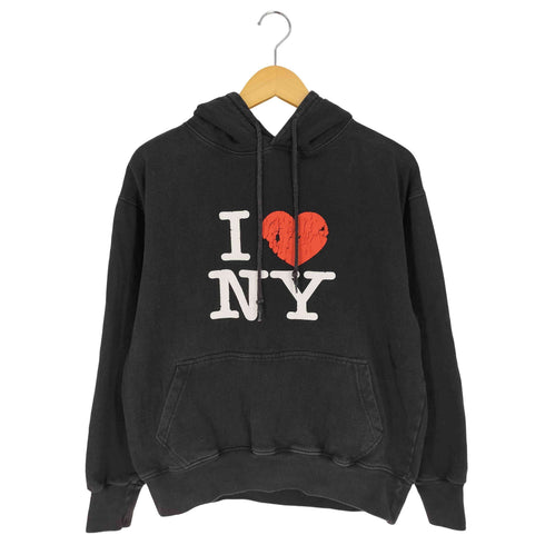 WALI I LOVE NY プリント プルオーバーパーカー メンズ import:L