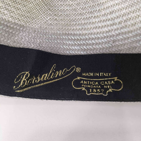 ボルサリーノ Borsalino 23214 PAGLINO パナマハット メンズ M