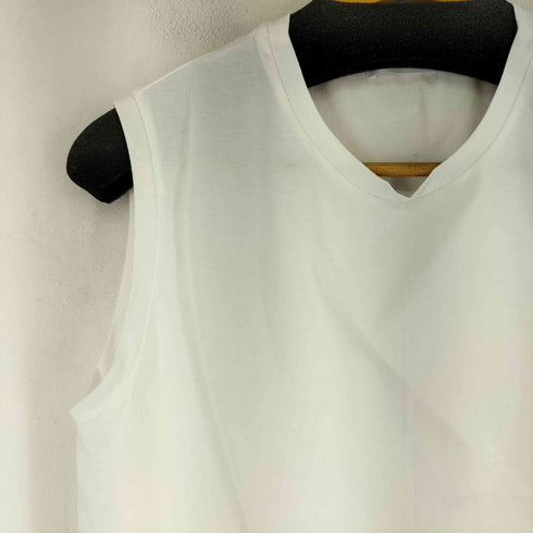 ビューティーアンドユースユナイテッドアローズ BEAUTY & YOUTH UNITED ARROWS クリアハイゲージコットンブレンド スリット ノースリーブカットソー レディース FREE