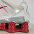 ナイキ NIKE W SHOX TL PLATINUM TINT WHITE-GYM RED ショックス TL メンズ JPN:29