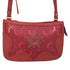 アナスイ ANNA SUI PVCレザー 星型スタッズ ショルダーバッグ レディース